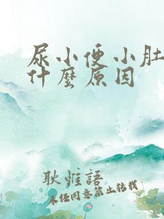 尿小便小肚子疼什么原因