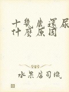 十几岁还尿床是什么原因