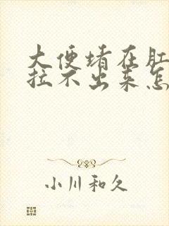 大便堵在肛门口拉不出来怎么办还有血