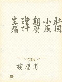 生理期小肚子胀痛什么原因