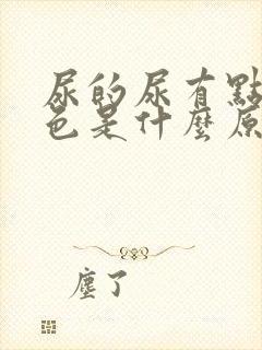 尿的尿有点淡红色是什么原因