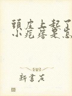 头皮上起了好多小疙瘩是怎么回事