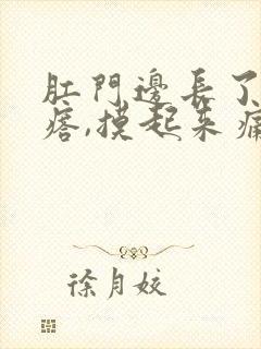 肛门边长了硬疙瘩,摸起来痛