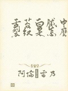 舌苔白腻中间有裂纹是怎么回事