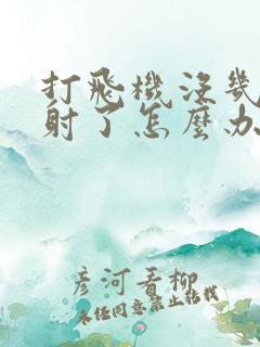 打飞机没几下就射了怎么办