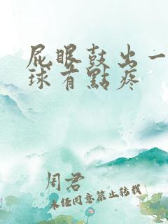 屁眼鼓出一个肉球有点疼