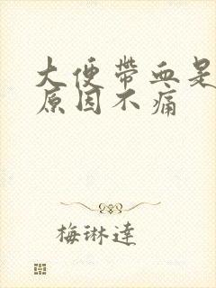 大便带血是什么原因不痛