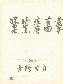 眼睛痒有黄眼屎是怎么回事