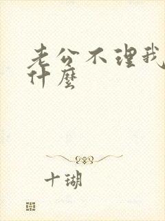 老公不理我了为什么