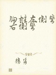 胸椎左侧弯腰椎右侧弯