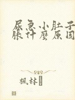 尿急小肚子有点胀什么原因