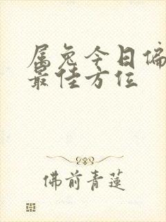 属兔今日偏财运最佳方位