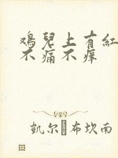 鸡儿上有红疙瘩不痛不痒