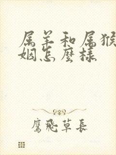 属羊和属猴的婚姻怎么样