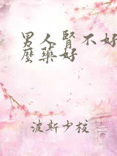 男人肾不好吃什么药好