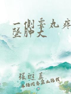 一侧睾丸疼痛下坠肿大