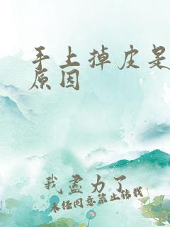 手上掉皮是什么原因