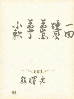 小弟弟硬一下就软了怎么回事