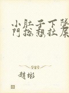 小肚子下坠疼肛门总想拉屎拉不出来