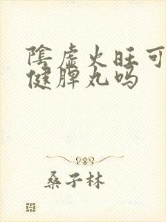 阴虚火旺可以吃健脾丸吗