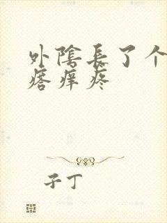 外阴长了个肉疙瘩痒疼