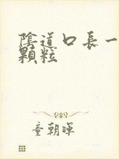 阴道口长一些小颗粒