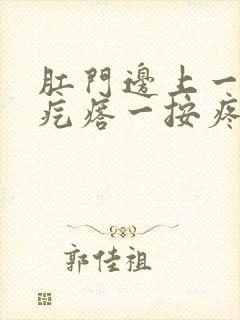 肛门边上一个硬疙瘩一按疼