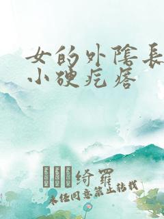 女的外阴长了个小硬疙瘩