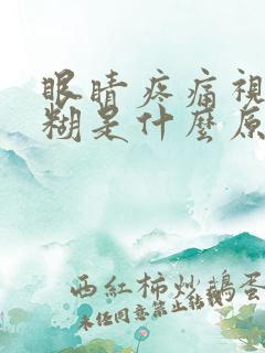 眼睛疼痛视力模糊是什么原因