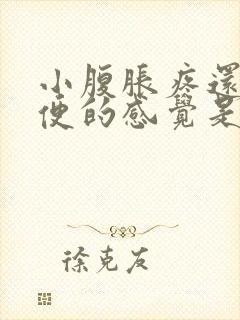 小腹胀疼还想大便的感觉是什么原因