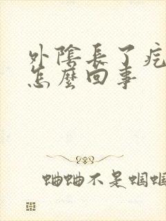 外阴长了疙瘩是怎么回事