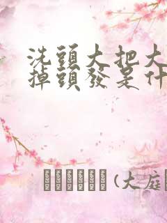 洗头大把大把的掉头发是什么原因