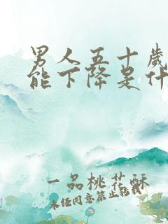 男人五十岁性功能下降是什么原因