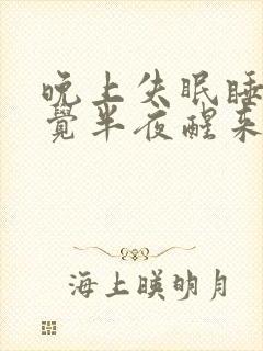 晚上失眠睡不着觉半夜醒来