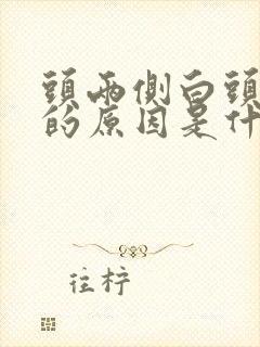 头两侧白头发多的原因是什么