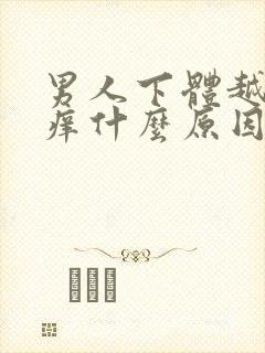 男人下体越抓越痒什么原因