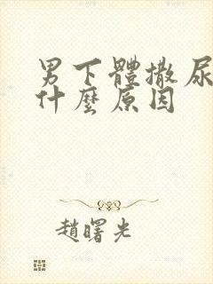 男下体撒尿会痛什么原因