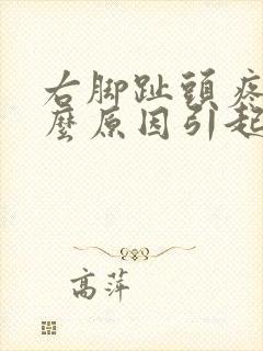 右脚趾头疼痛什么原因引起