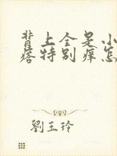 背上全是小红疙瘩特别痒怎么回事