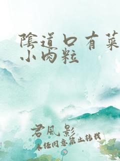 阴道口有菜花状小肉粒