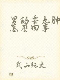 男的睾丸肿了疼怎么回事