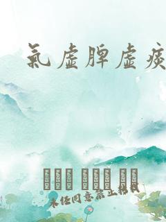 气虚脾虚痰湿重