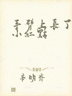 手臂上长了好多小红点