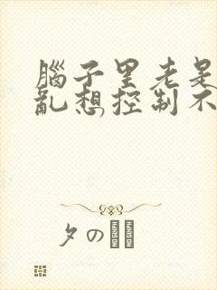 脑子里老是胡思乱想控制不住怎么办睡不着