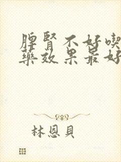 脾肾不好吃什么药效果最好