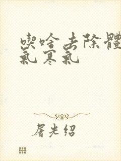 吃啥去除体内湿气寒气