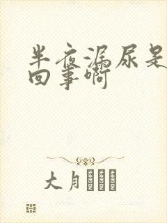 半夜漏尿是怎么回事啊