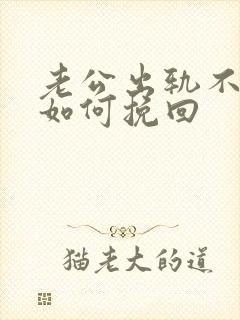 老公出轨不理我如何挽回