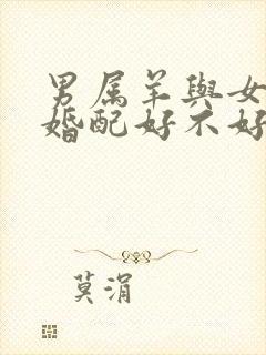 男属羊与女属狗婚配好不好