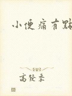 小便痛有点带血